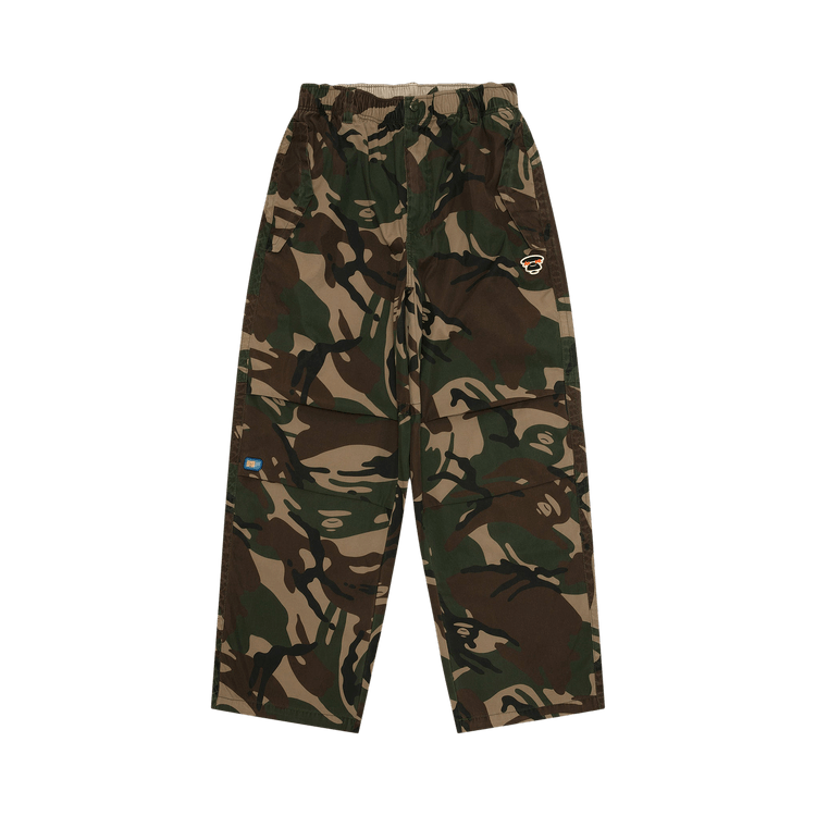 AAPE AAPEUNVS Unvs Moonface Camo Pants "Green/Multicolor"