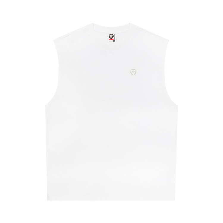 AAPE AAPENOW Moonface Tank Top "White"