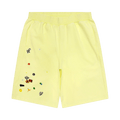 AAPE Sticker Print Sweat Shorts "Green/Light"