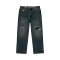 AAPE AAPEUNVS Unvs Distressed Jeans "Blue"