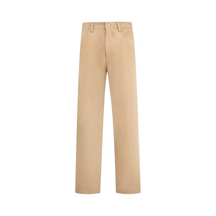 Nahmias Suede Baggy Carpenter Pant "Sand Suede"