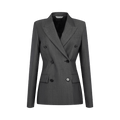 Balenciaga Double Breasted Tailored Jacket "Dark Navy"