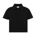 Saint Laurent Petit Polo Broderie "Noir"