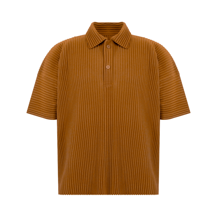 Issey Miyake Polo "Venice Boat Brown"