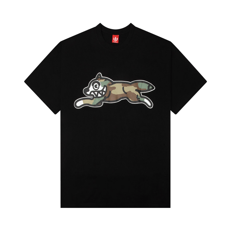 Icecream Camo Dog Short-Sleeve Tee "Black"