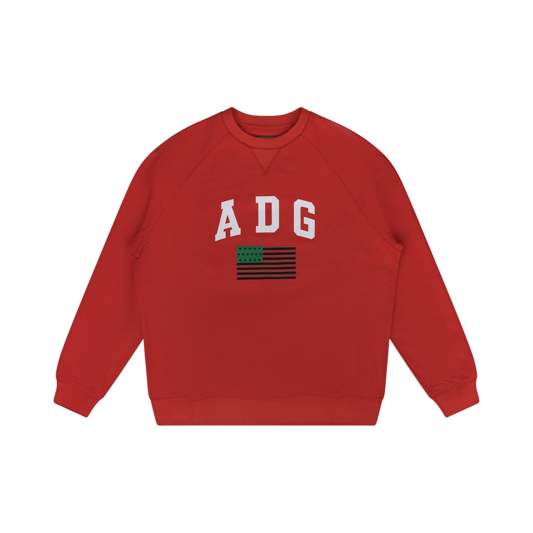 Denim Tears 1619 Crewneck "Red"