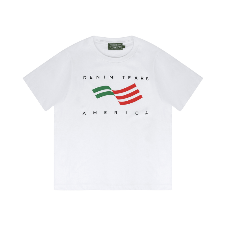 Denim Tears Ellis Tears Tee "White"