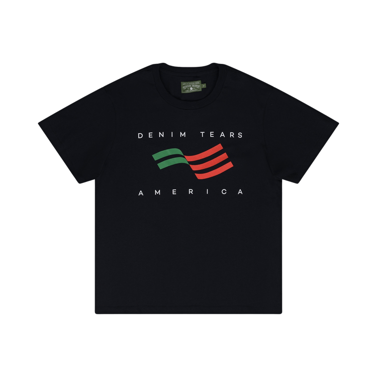 Denim Tears Ellis Tears Tee "Black"
