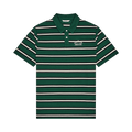 Malbon Fairway Bass Club Polo Shirt "Forest Stripe"