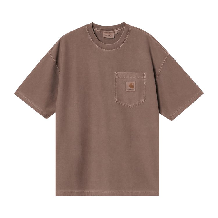 Carhartt WIP Short-Sleeve Loose Pocket T-Shirt "Tobacco (Garment Dyed)"