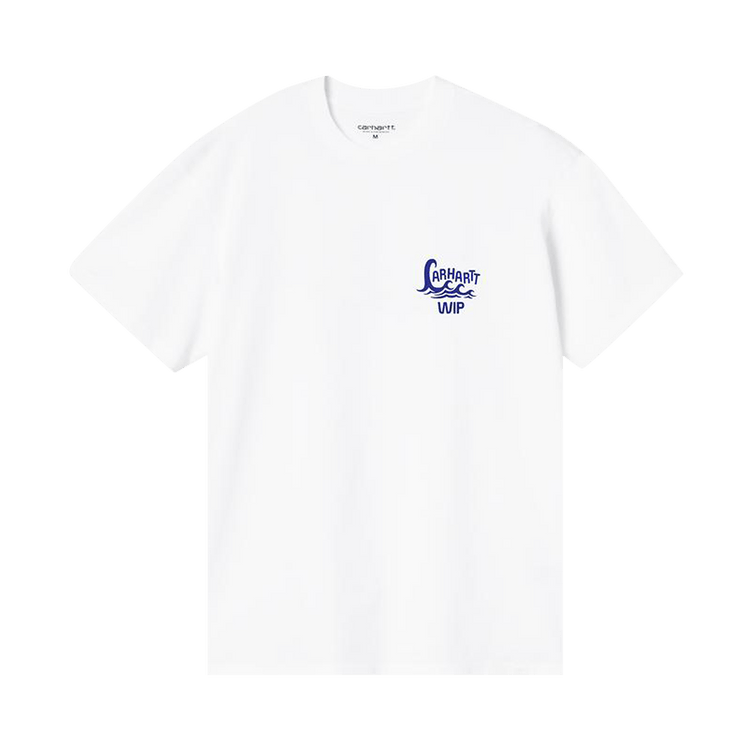 Carhartt WIP Short-Sleeve Waves T-Shirt "White"