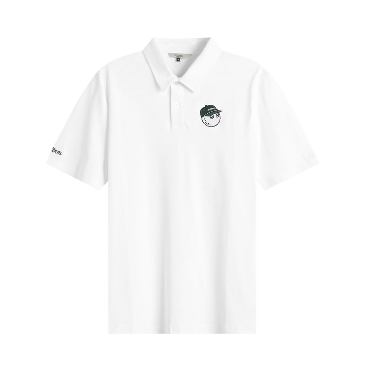 Malbon Fairway Baldwin Polo Shirt "White"