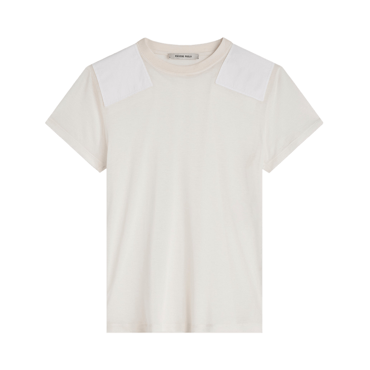 Phoebe Philo Patch T-Shirt "Ivory"