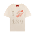 424 I Love Tongue T-Shirt "White"