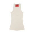 Dilara Findikoglu Distressed Tank Top "White"