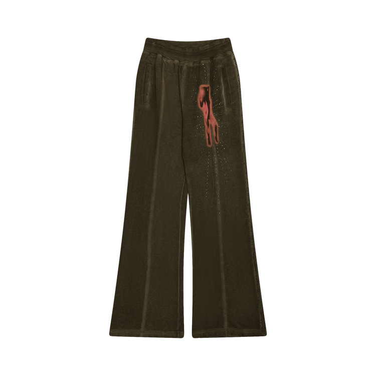 Diesel Quinn Double-Knit Track Pants "Olive"