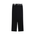 Maison Margiela Tuxedo Trousers With Tape Waist Details "Black"