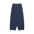 NAMESAKE Folding Wide Swim Trousers "Royal Stripe Blue"