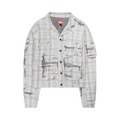 Diesel Peel Off Denim Jacket "White/Denim"
