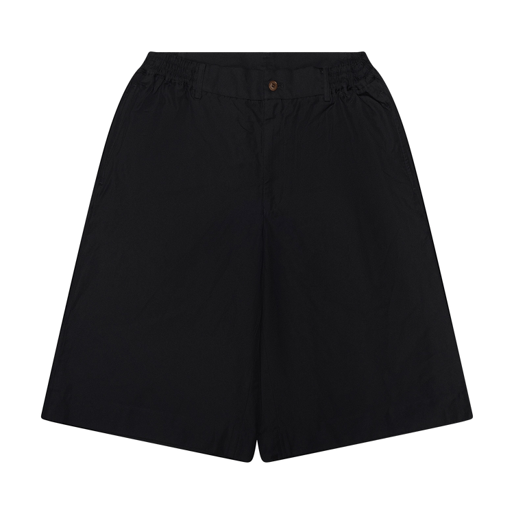 Comme des Garçons Homme Plus Wrinkled Shorts "Black"