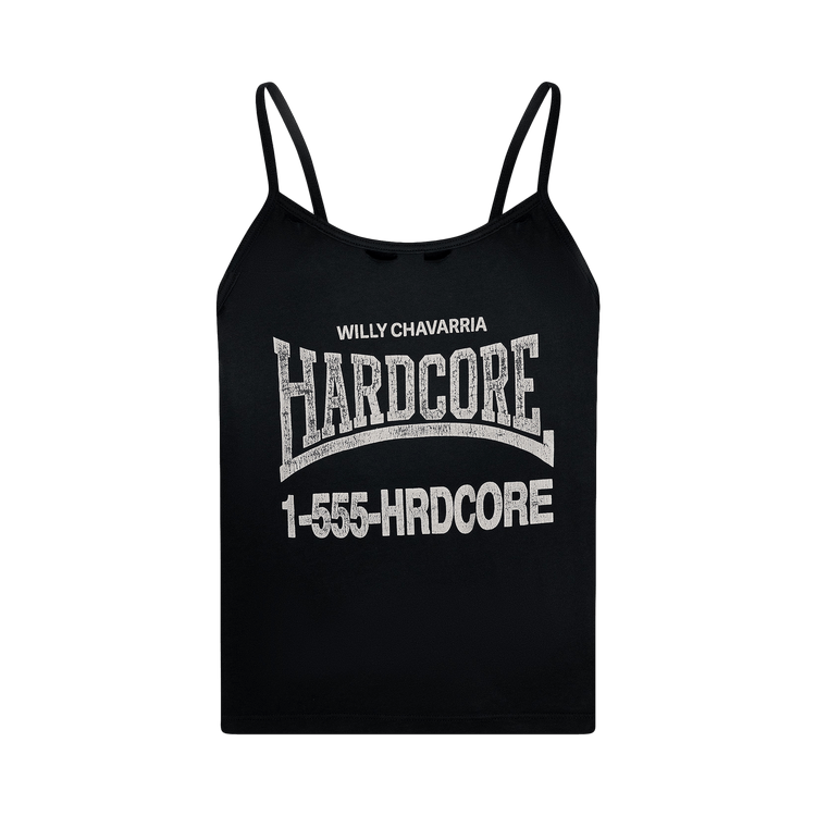 Willy Chavarria Hardcore Cholita Tank "Black"