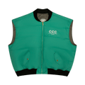 Willy Chavarria Reversible Vest "Green"