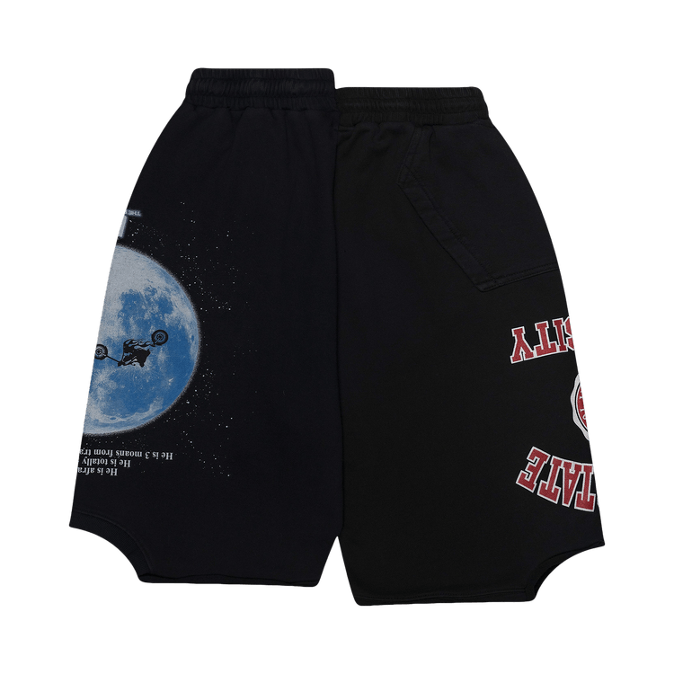 Protocol Index Reconstructed Sweat Shorts "Black"