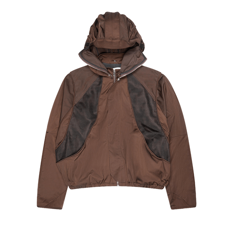 FFFPostalService Parachute Hooded Jacket (Gen 2) "Brown"
