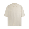 Willy Chavarria Short-Sleeve Corcoran Shirt "White"