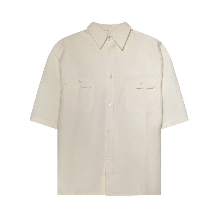 Willy Chavarria Short-Sleeve Corcoran Shirt "White"