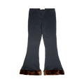 Conner Ives Recycled Spandex And Faux Mink
Trouser "Black"
