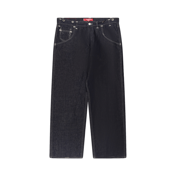 Junya Watanabe MAN Linen Denim Trousers "Denim/Blue"