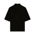 Simone Rocha Pressed Rosette Rugby Jersey "Black"