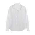 Maison Margiela Open Collar Long-Sleeve Shirt "White"