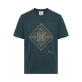 Casablanca Geometrie Sacree Printed Classic T-Shirt "Green"