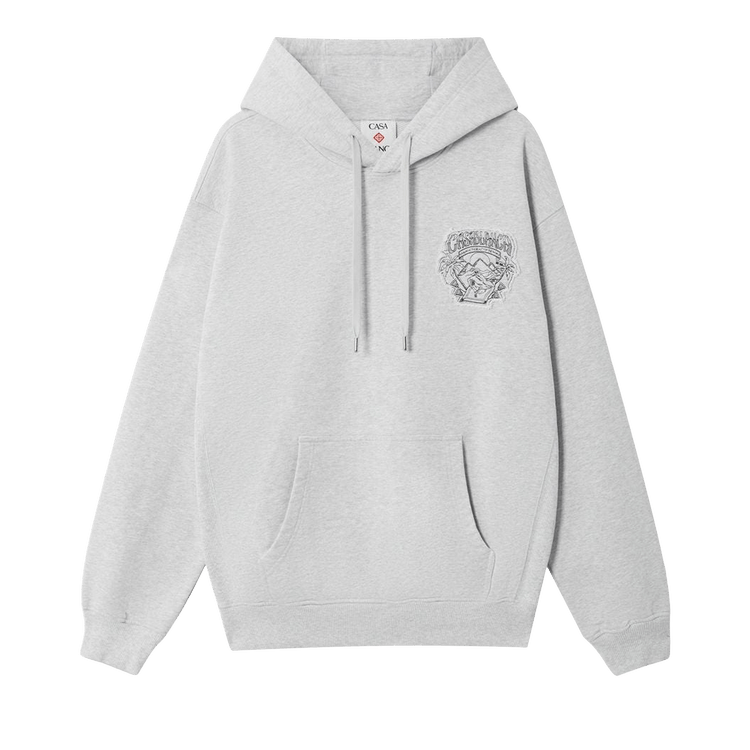 Casablanca Eveil Ancestral Applique Classic Sweatshirt "Grey"