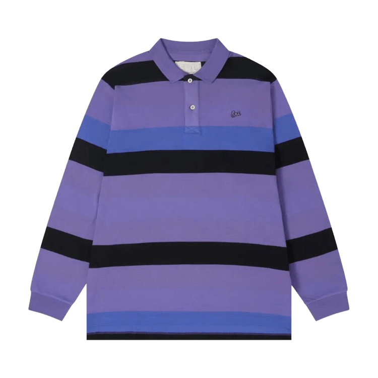 ERL Striped Rugby Long-Sleeve Knit "Purple"