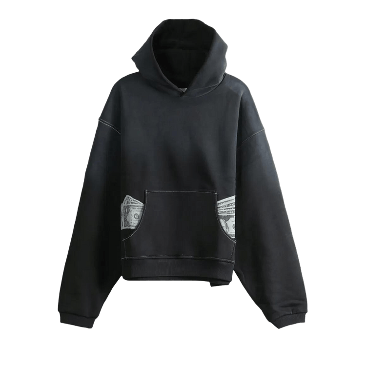 ERL Money Hoodie Knit "Black"