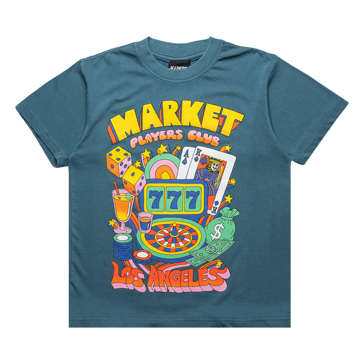 Market Players Club T-Shirt "Blue"