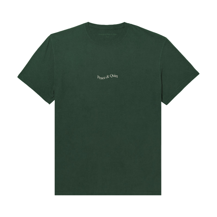Museum of Peace & Quiet Wordmark T-Shirt "Forest"