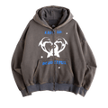 Jungles Beautiful Life Zip Hoodie "Grey"
