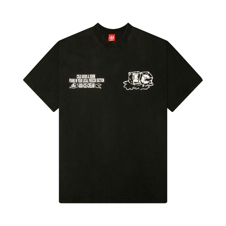 Icecream Freezer Short-Sleeve Knit T-Shirt "Jet Set"