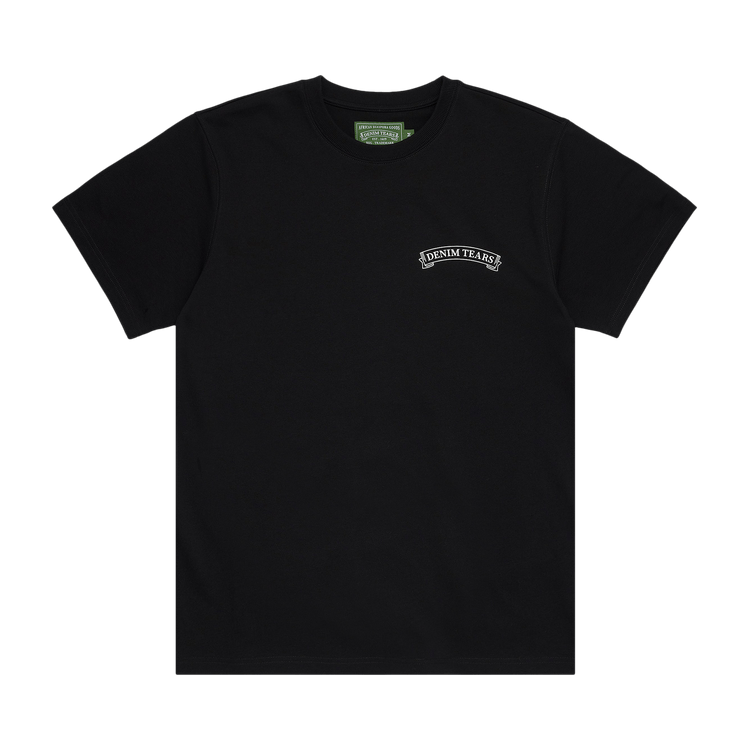 Denim Tears Adg Banner Tee "Black"