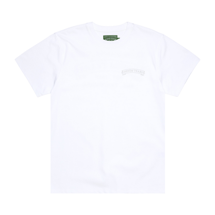 Denim Tears Adg Banner Tee "White"