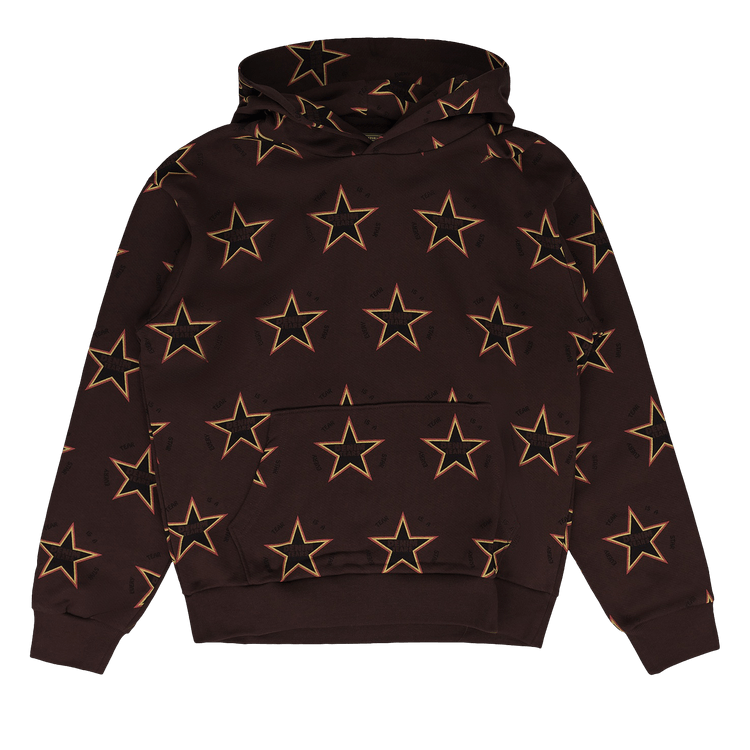 Denim Tears Every Tear Is A Star All Over Hoodie "Brown"