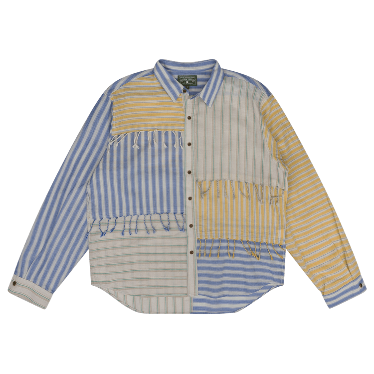 Denim Tears Braided Striped Button-Up Shirt "Multicolor"