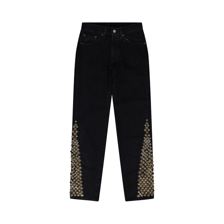 Denim Tears x Doc Marten Studded 501 "Black"