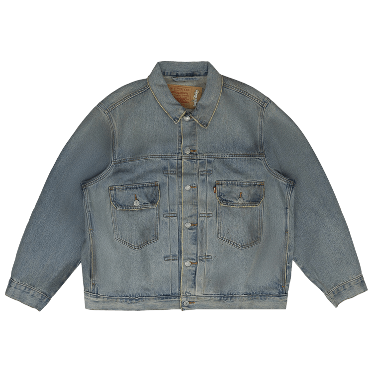 Denim Tears Dirty Wash Type-2 Denim Jacket "Blue"