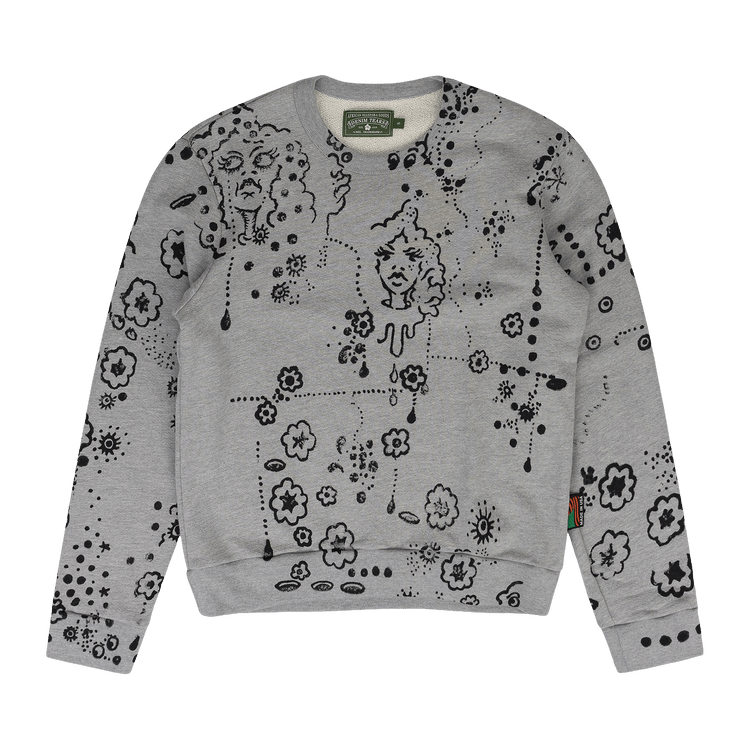 Denim Tears Irak Tears Crewneck "Grey"