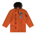 Denim Tears Lion Parka Jacket "Orange"